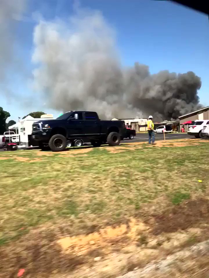 Officials have said that no one was injured in the fire.