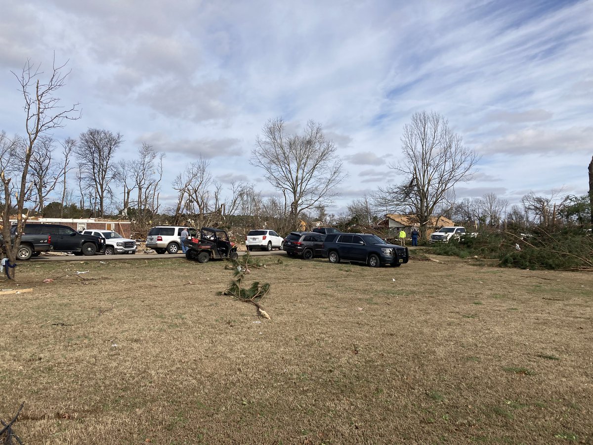 Woodruff County Sheriff estimates 20-30 structures damaged north of Augusta during powerful Friday night storms. Multiple injuries also reported