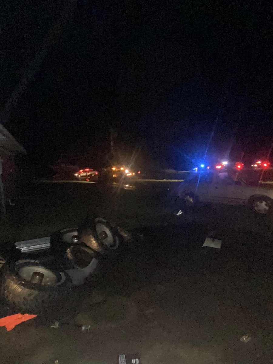 Possible tornado damage in Kirby (Pike county) earlier this evening from Mona Dunlap