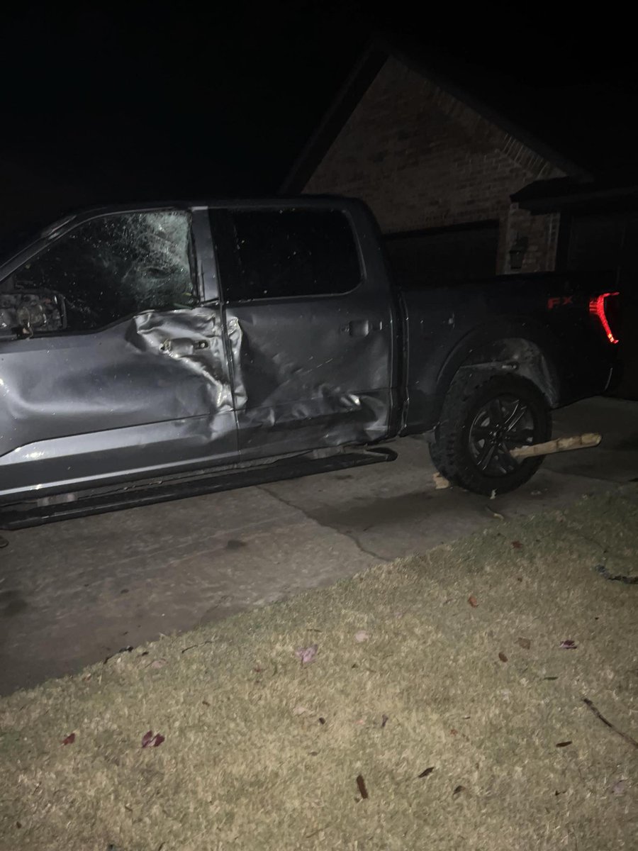 More storm damage pictures from Prairie Grove tonight… This was a dangerous supercell. There was a tornado warning when the storm passed through. Images from Kodi Murphree and Emily Wester. Hope everyone is safe